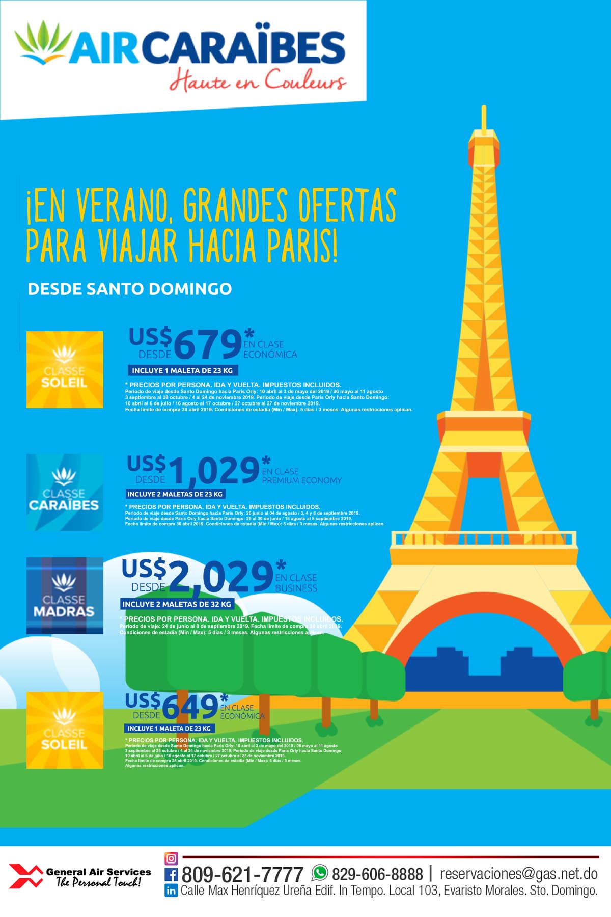 Promo Air Caraibes