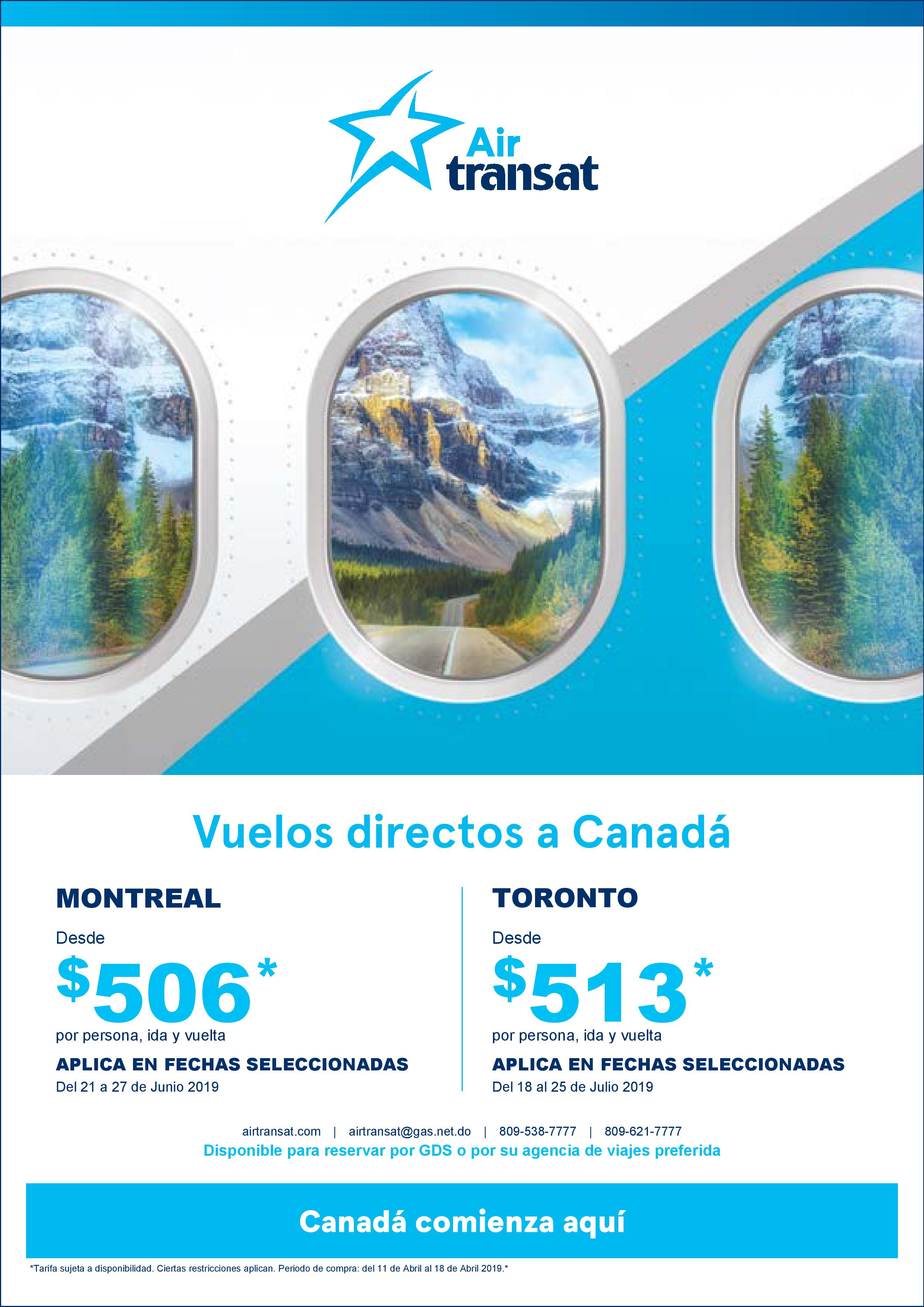 Promo Air Transat